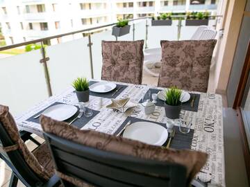 Фото номера Апартаменты (для 4 взрослых) Апартаменты Apartament Aliant Osiedle Aquamarina г. Мендзыздрое 11