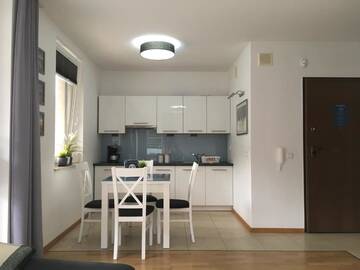 Фото номера Апартаменты (для 4 взрослых) Апартаменты Apartament Aliant Osiedle Aquamarina г. Мендзыздрое 28